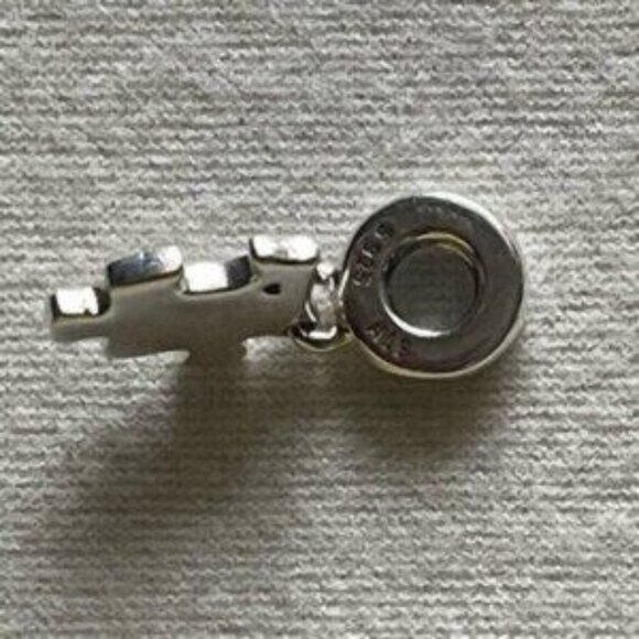 Authentic Pandora Sparkling Puzzle Piece Dangle Charm. - Picture 4 of 5
